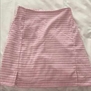 COPY - Brandy Melville plaid cara skirt